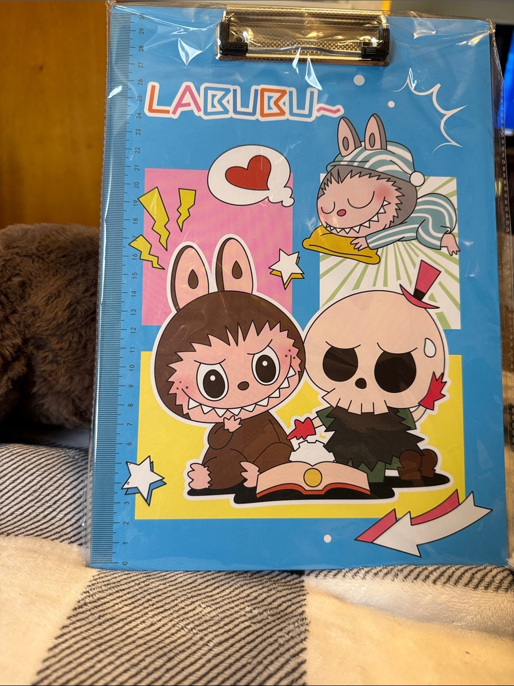 Inspired Labubu clip board
